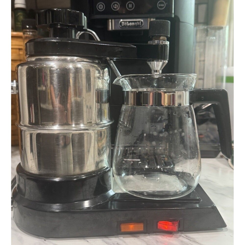 Vintage Signor Cappuccino II Coffee Machine 3-6-9 Cups Made In Italy Works